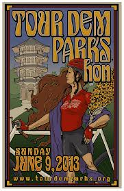 Tour Dem Parks Hon Poster