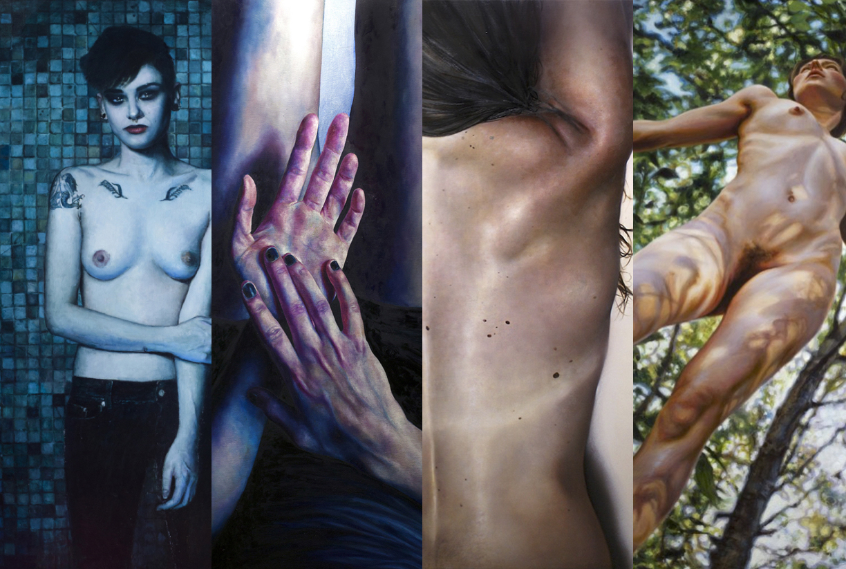 Paintings by Ryan Shultz, Daliah Ammar, Krista Smith, and Susannah Martin