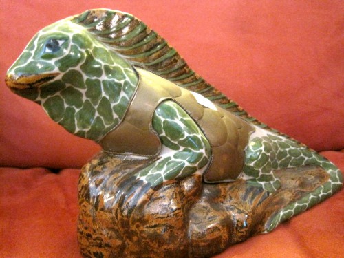 Iguana Sculpture