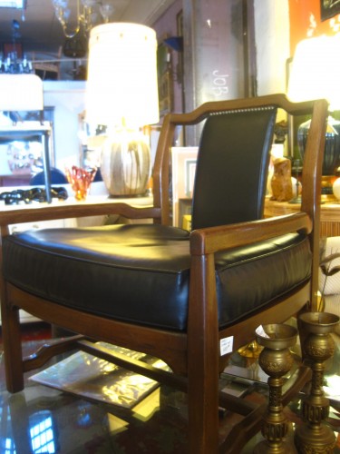 Set of Two Low Back Club Chairs
