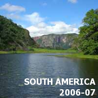 Eight months travelling and expeditioning in South America