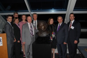 Yuri Gagarin statue at Adler Planetarium