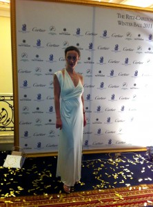 Aleksandra Efimova at Children's Hospital gala
