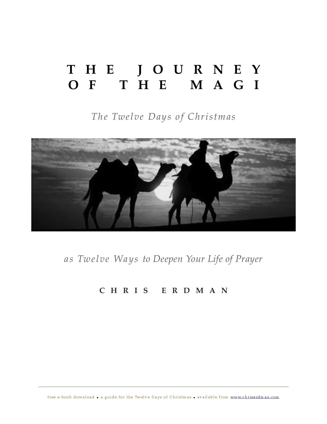 Journey of the Magi, e-book, cover