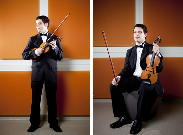 Matheus Souza, violinist, University of Missouri School of Music