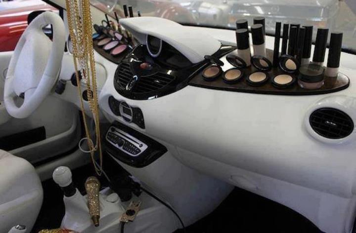 luxe makeup car