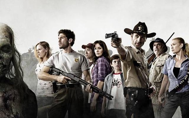 Walking Dead cast shot