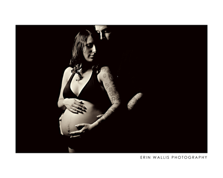 maternity black and white images