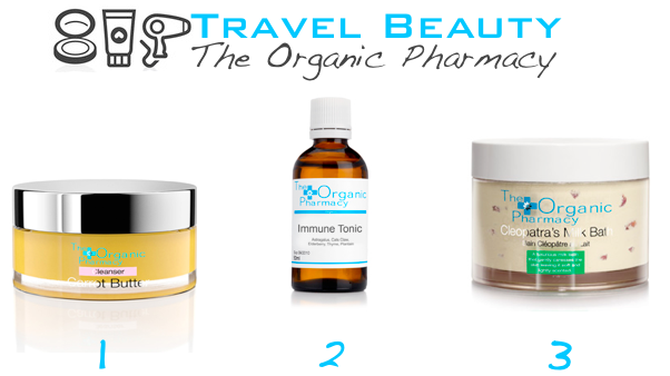 organic travel beauty picks