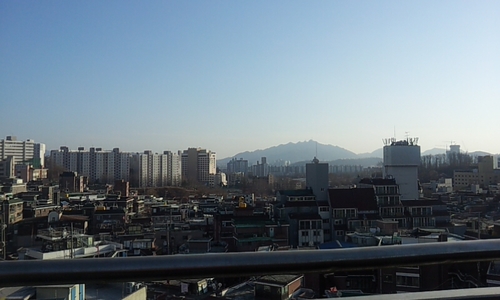 View of Itaewon from JR's, March 2014