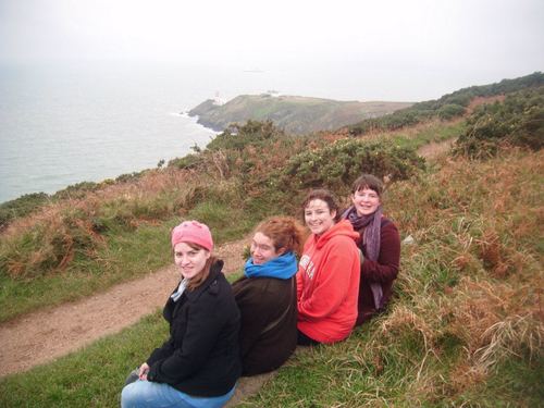 Howth cliff walk  (Photo courtesy of my sister)