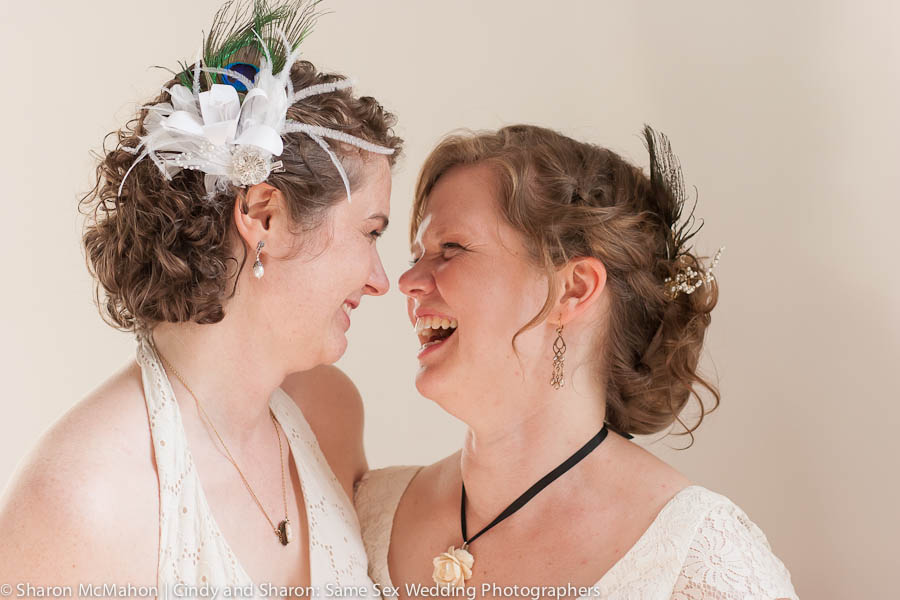 Two brides - same sex wedding photography