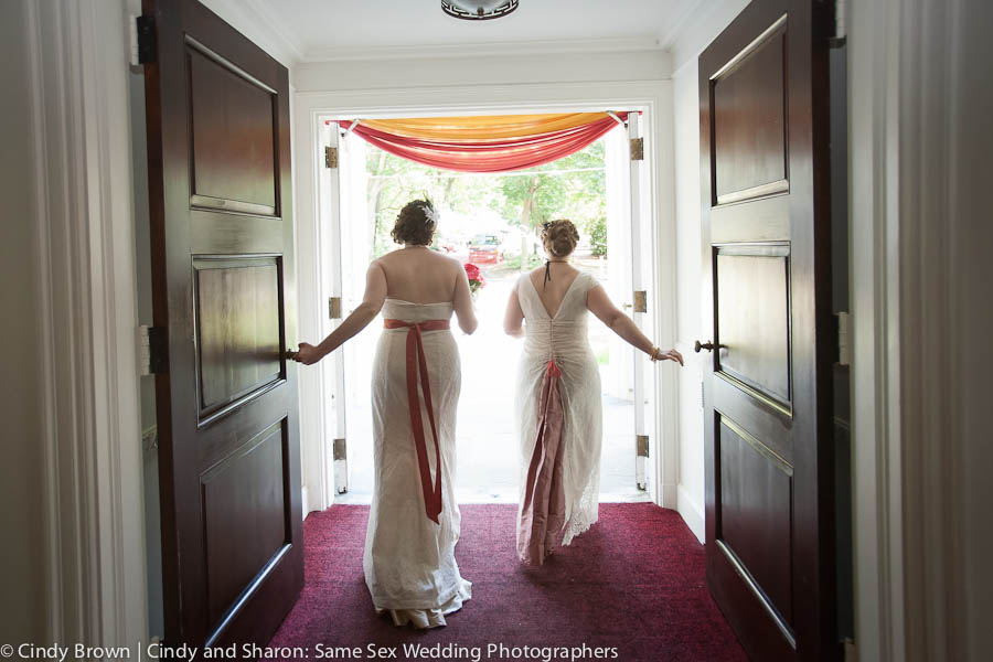 Gay and lesbian wedding photography