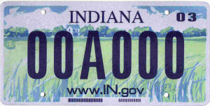 in license plate 01
