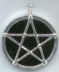 Wiccan pentacles