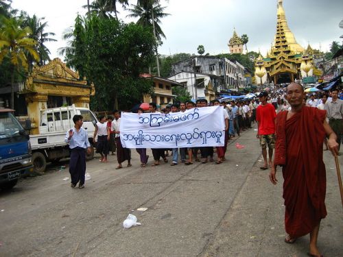 Burmese monks revolution
