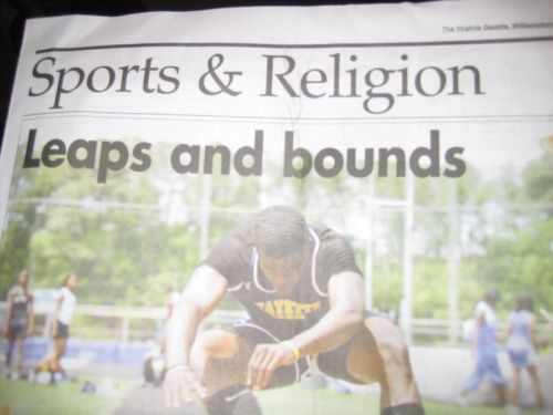 sports and religion