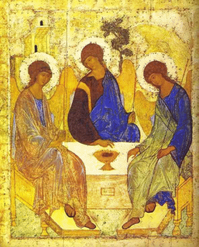 rublev trinity icon