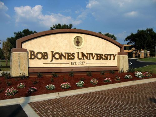 bob jones sign