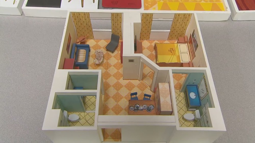 Disney's Art of Animation Resort family suite floor plan.
