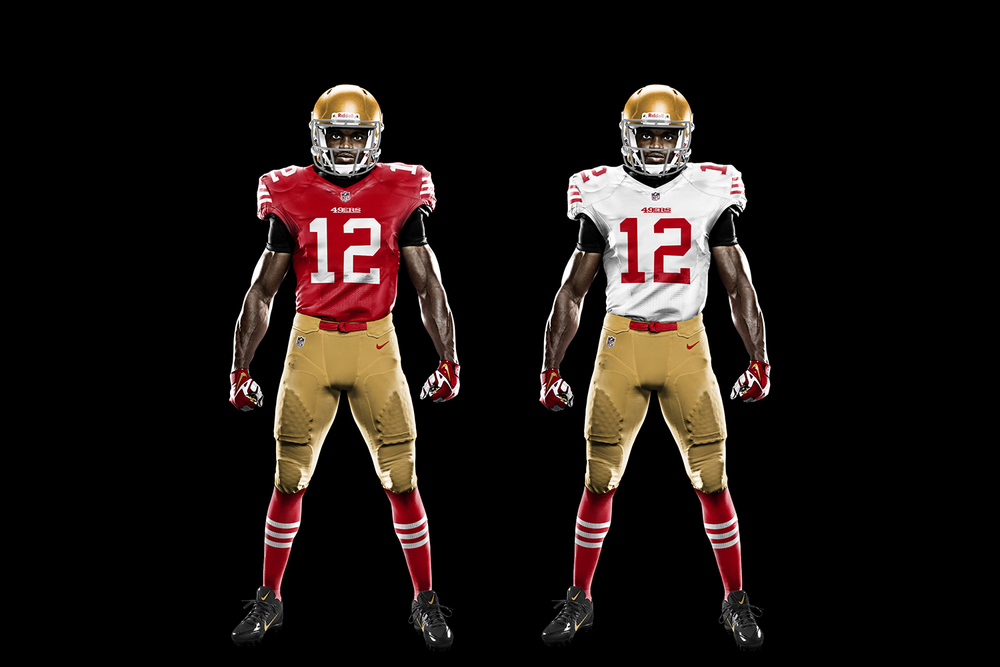 forty niners uniforms