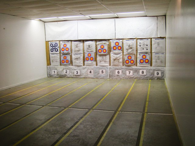 Practice at the Indoor Archery Range Near Virginia Beach, VA