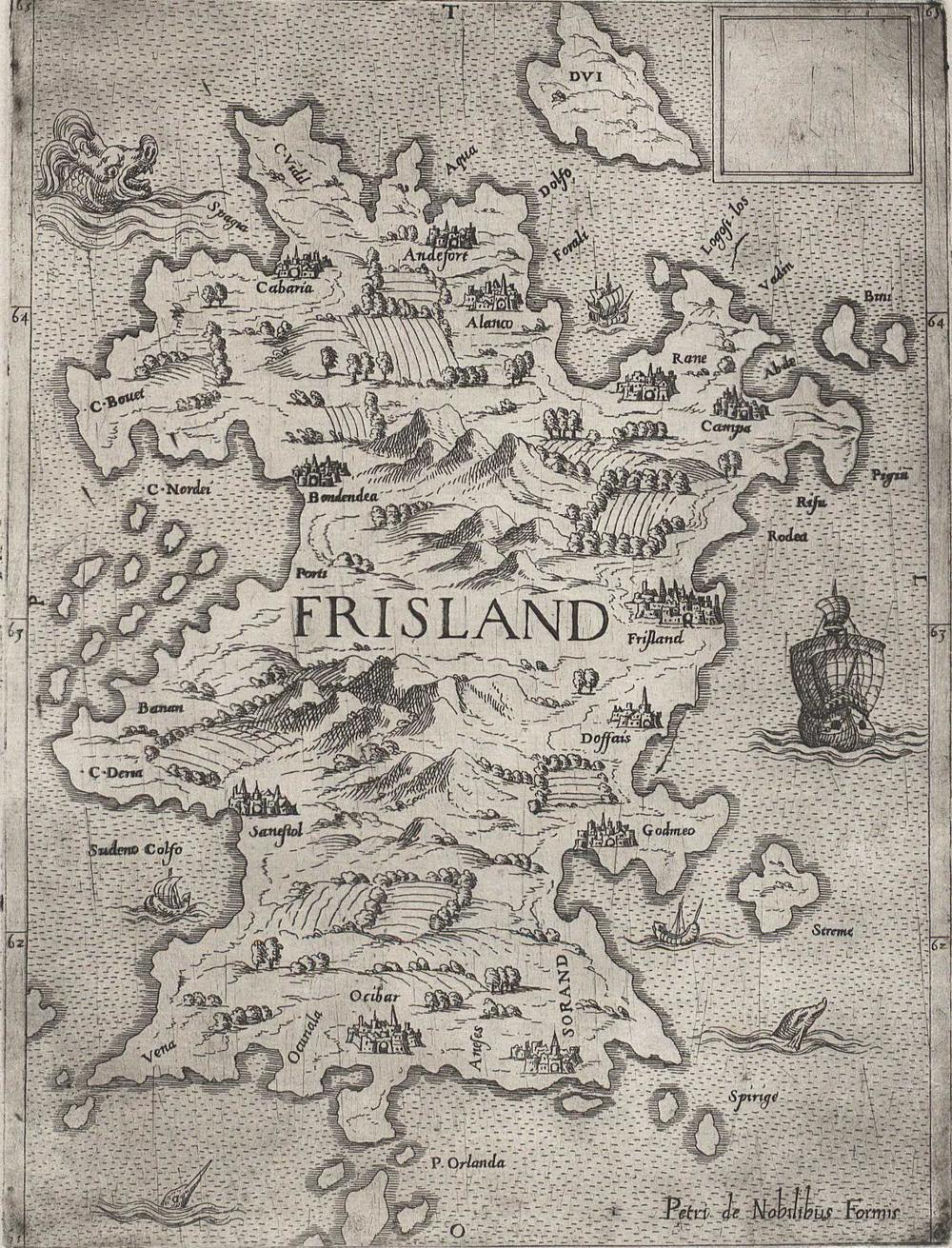 Frisland map