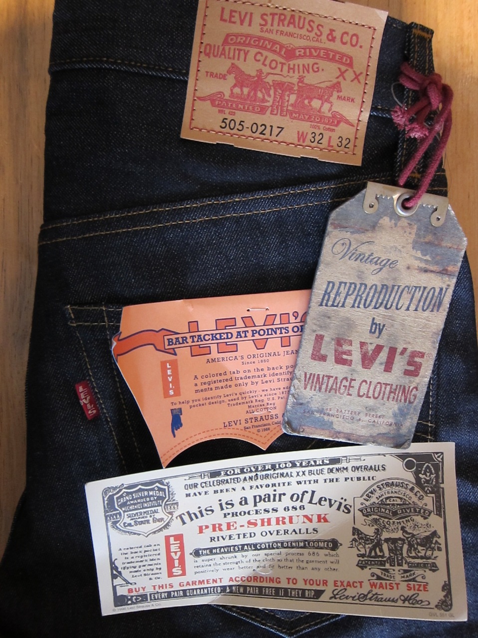 Levi's Vintage Collection — Blog — AB Fits