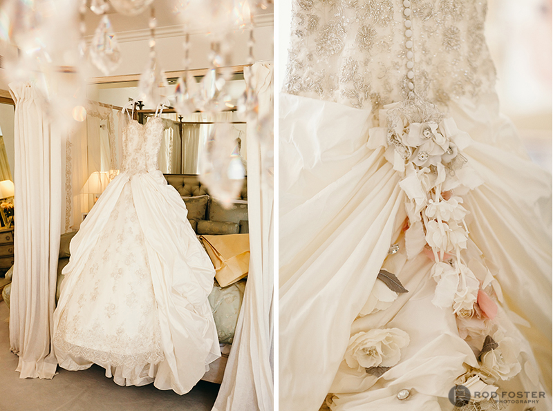 Pandora Vanderpump Wedding Dress by Ian Stuart