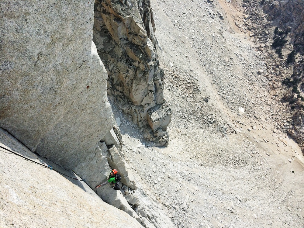 Adrian seconding pitch 7 on Tradewinds.