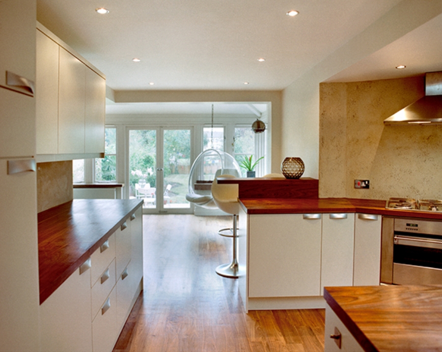 bubble_chair_kitchen_designs_walnut_worktop_rogue_designs_interior_designers_oxford