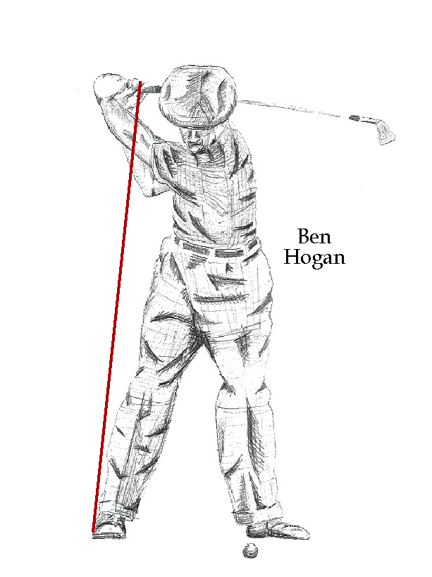Ben Hogan with the Club at the Top