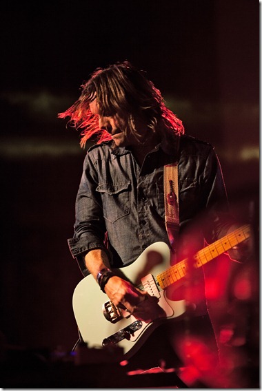 Switchfoot's guitar player Drew Shirley with Elliott Guitars Revival Photography
