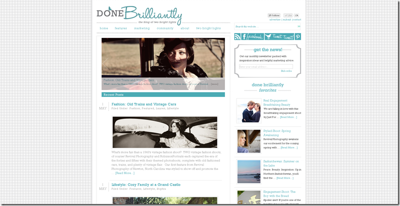 Revival Photography as Featured on Done Brilliantly