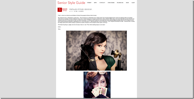 Revival Photography as featured on Senior Style Guide