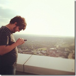 On top of the Duke Energy Building in Charlotte, NC Revival Photography