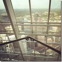 The "Executive Floor" - On top of the Duke Energy Building in Charlotte, NC Revival Photography