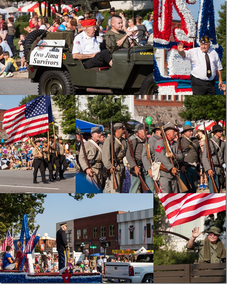 The 123rd Annual Soldiers Reunion Parade in Newton, NC - Revival