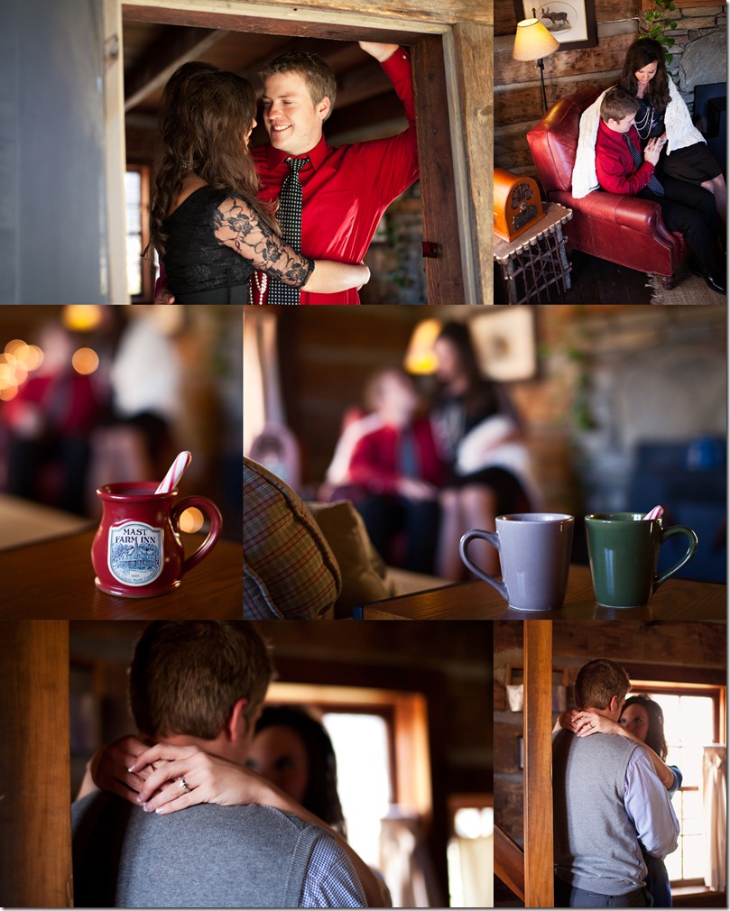Engagement session photos by Revival Photography Jason and Heather Barr Valle Crucis, NC Photographers