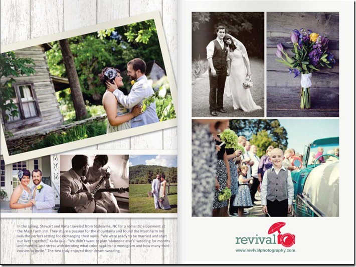 Revival Photography featured in the High Country Wedding Guide 2013 edition high country photographers photographers in the high country