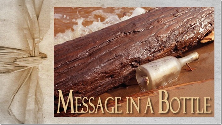 Message in a Bottle from The Mast Farm Inn