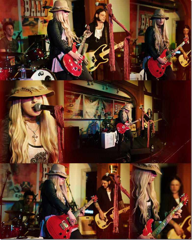 Photos by Revival Photography - Orianthi at the Imperial Ballroom with The Dirtyknobs