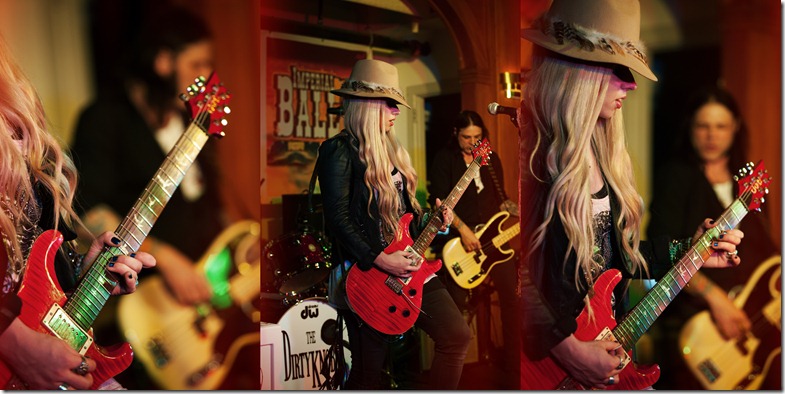 Photos by Revival Photography - Orianthi at the Imperial Ballroom with The Dirtyknobs