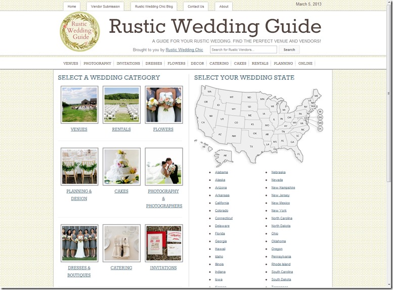 Revival Photography Featured on Rustic Wedding Guide Photo