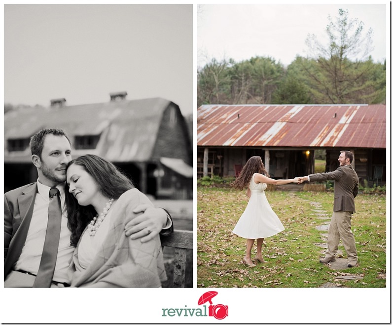 Sweet Fall elopement at The Mast Farm Inn in Valle Crucis, NC Photos by Revival Photography Heather Barr NC Elopement Photographer Photo