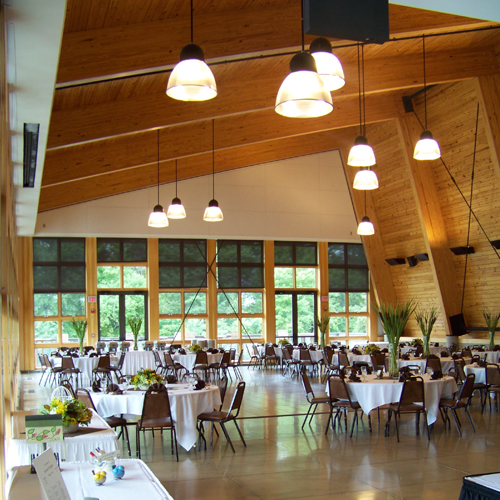 the Environmental Discovery Center event room