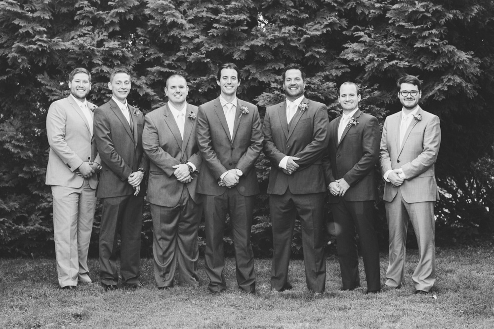 Bridal party portraits, wedding at Terrain at Styers, Glen Mills PA, Flowers: Green Meadows Florist, Wedding Photographers With Love & Embers