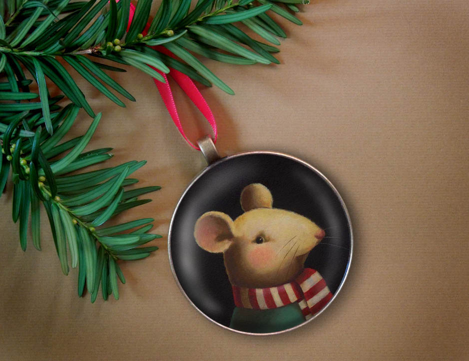 Christmas Mouse-Curious Portraits