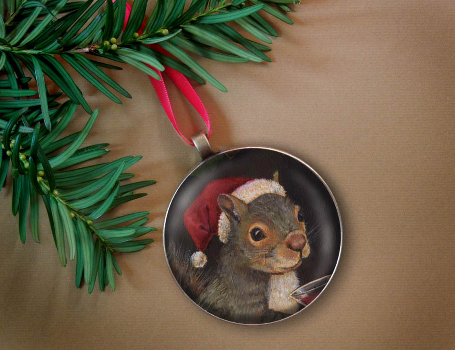 Santa Squirrel-Curious Portraits