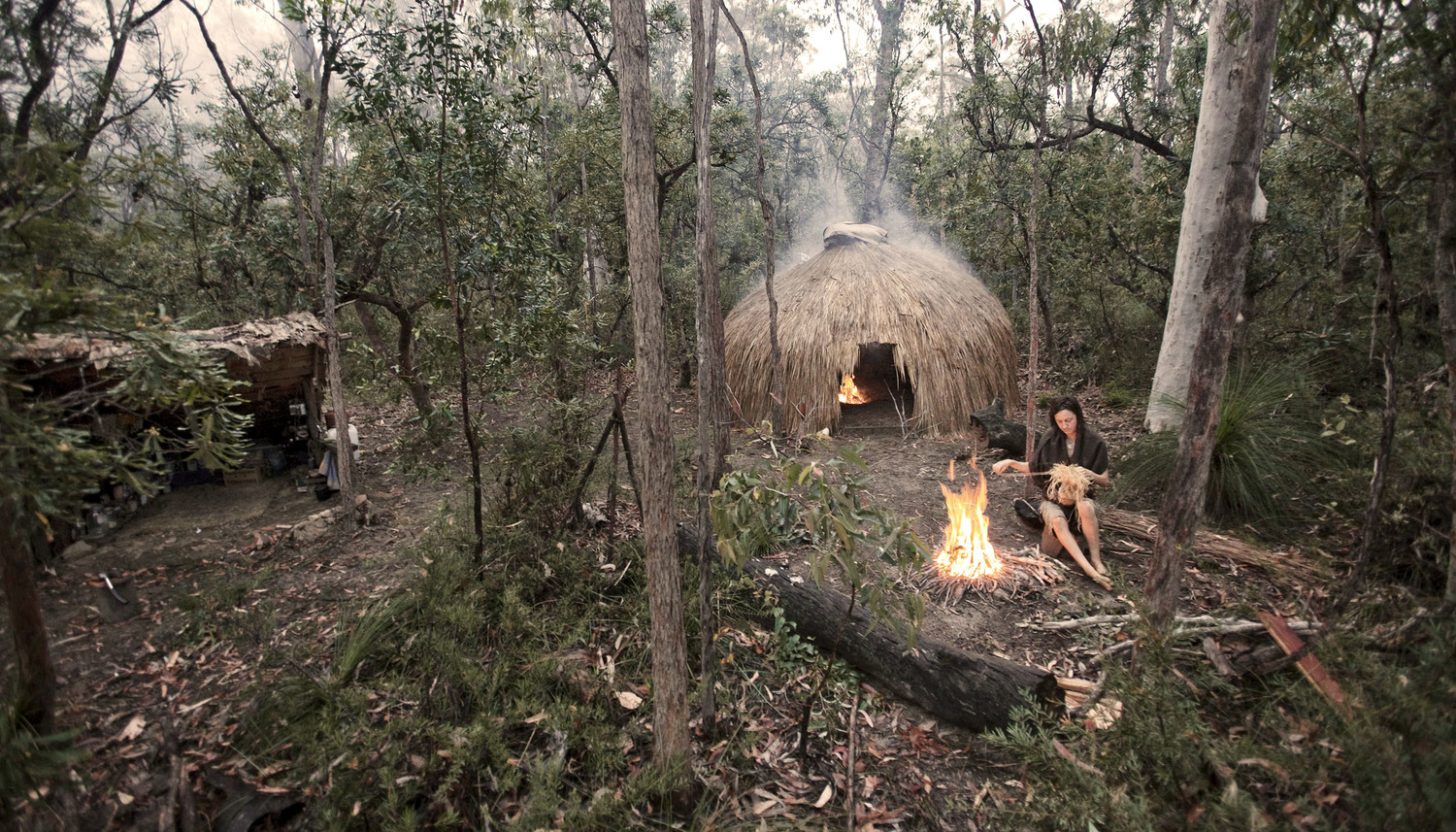 image of claire dunn in the bush